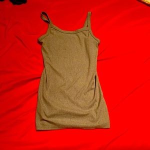 Gray tank top